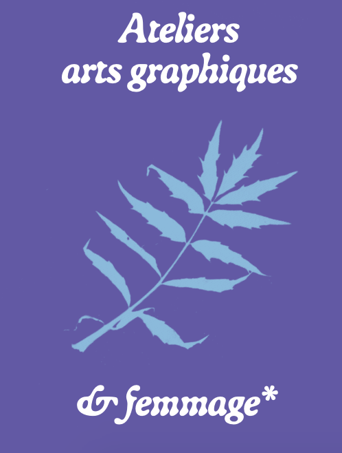 Design graphique réalisé par Anne Guignard, tiré en risographie chez Nathalie Bihan (Super Banco) à Brest